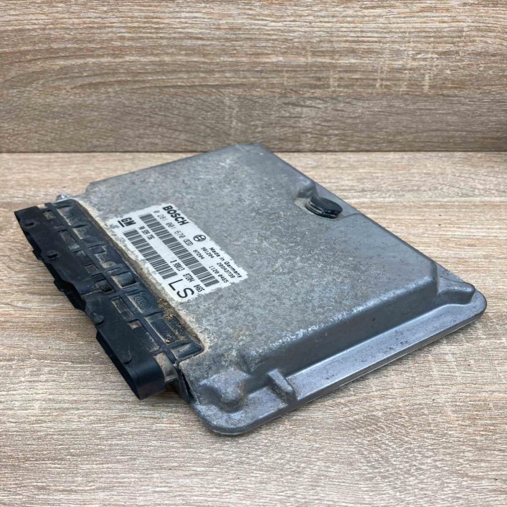 90589736 0281001670 LS Used Engine control unit/module ECU Opel Astra G