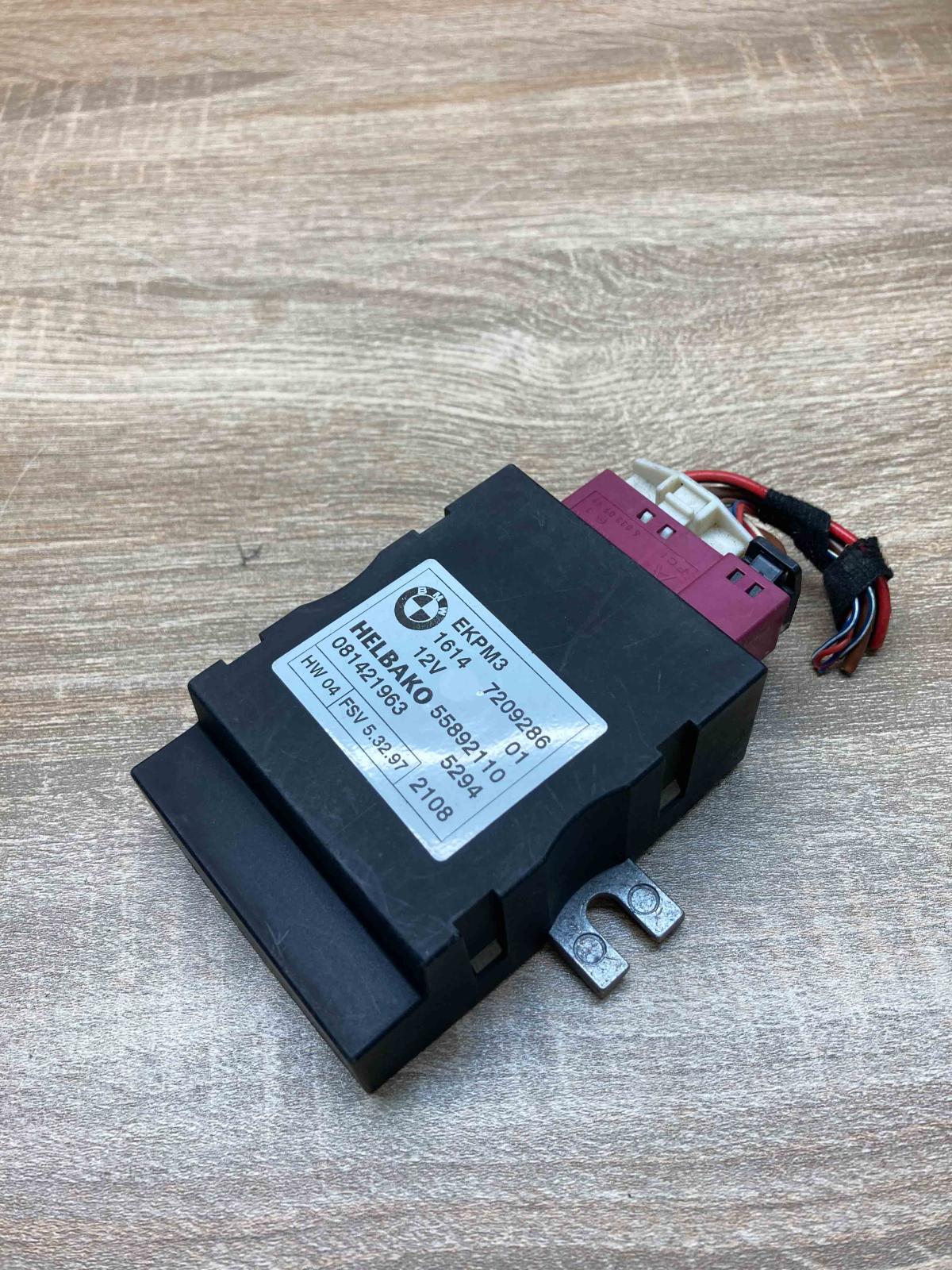 7209286 55892110 With Plug Fuel injection pump control unit/module BMW 3 E90 E91
