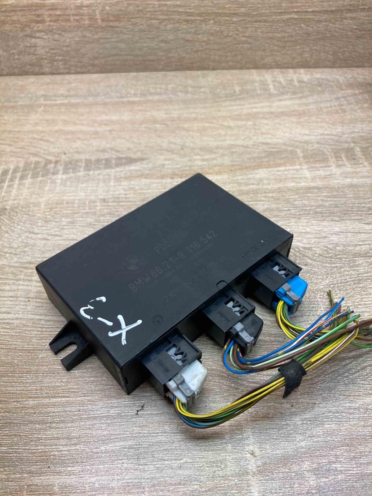 9116542 604017 With Plug Parking PDC control unit/module BMW X3 E83