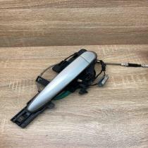6933277 Silver Left Rear Front door exterior handle BMW 1 E81 E87