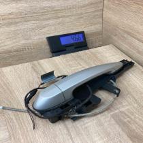 6933277 Silver Left Rear Front door exterior handle BMW 1 E81 E87