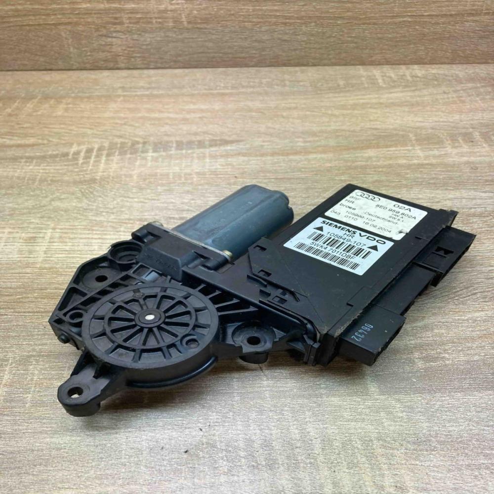 8E0959802A 5WK47011DBF  Rear door window regulator motor Audi A4 S4 B6 8E 8H