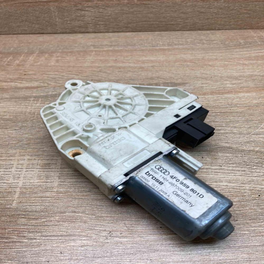 4F0959801D   Front door window regulator motor Audi A6 S6 C6 4F