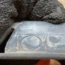 9635678580   Number plate light Peugeot 1007