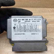 1K0909605M 5WK43411  Airbag control unit/module Skoda Octavia Mk2 (1Z)