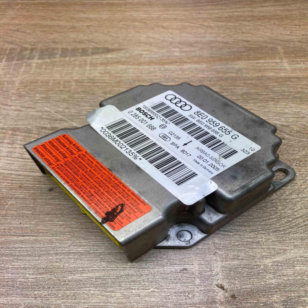 8E0959655G 0285001668  Airbag control unit/module Audi A4 S4 B7 8E 8H