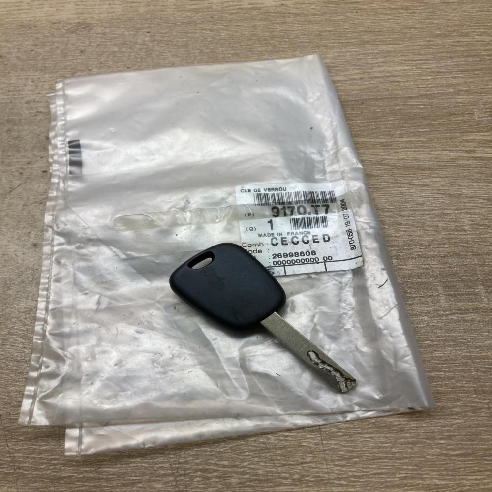 9170T7 9170 T7  Ignition key/card Citroen Berlingo