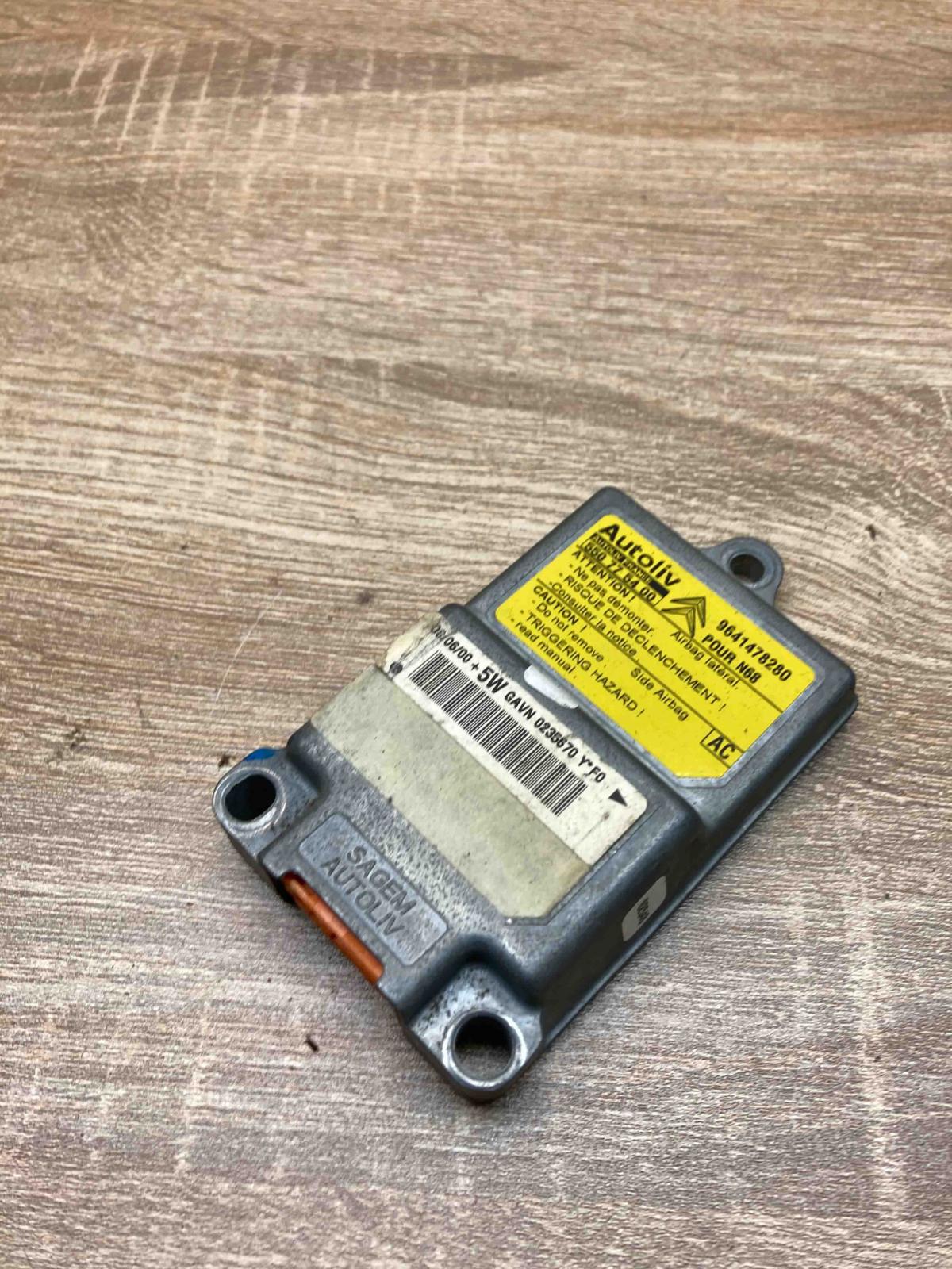 9641478280 550775400  Airbag control unit/module Citroen Xsara