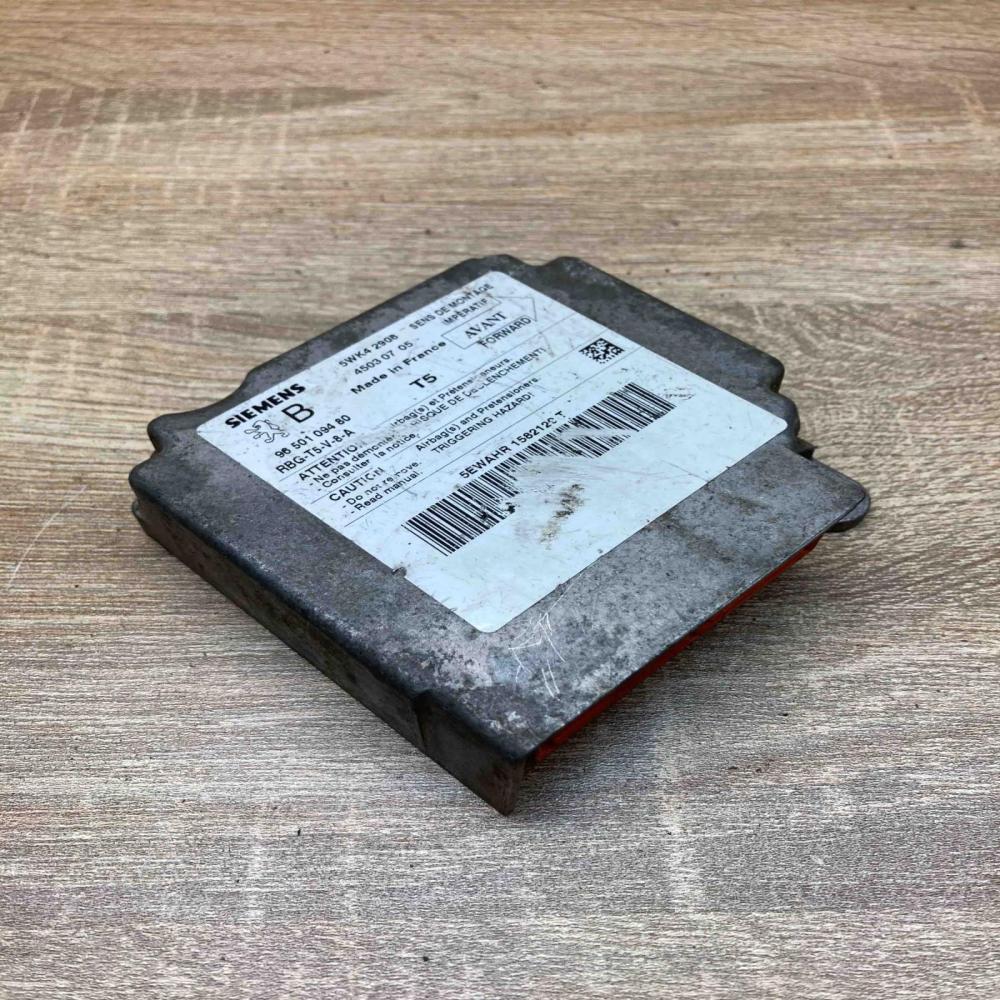 9650109480 5WK42908  Airbag control unit/module Peugeot 307