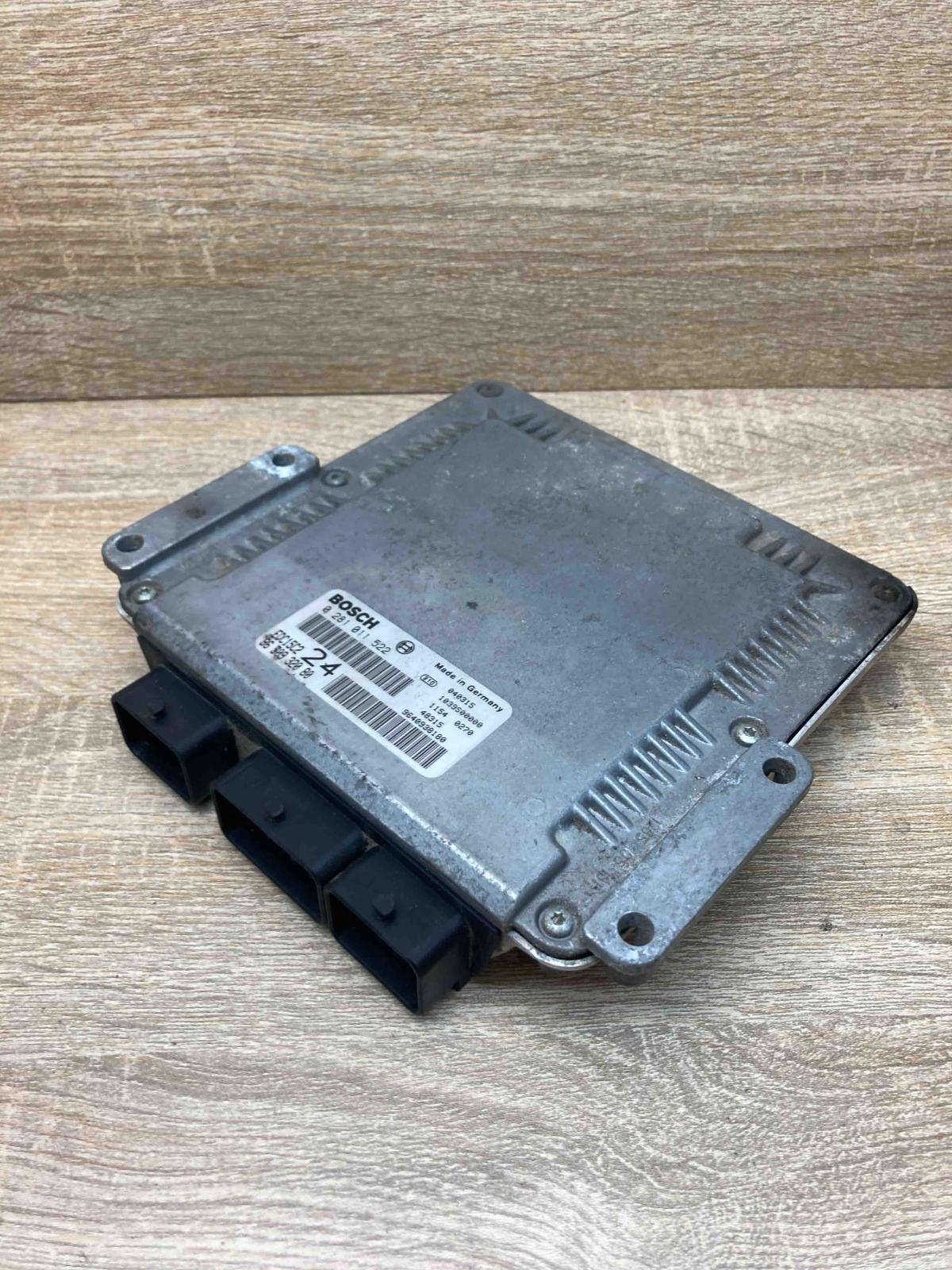 9650932080 0281011522  Engine control unit/module ECU Peugeot 207