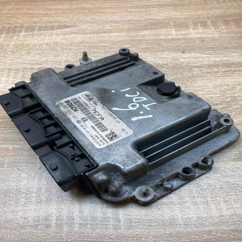 7M51 12A650 UA 0281012487 7EFA Engine control unit/module ECU Ford Kuga I