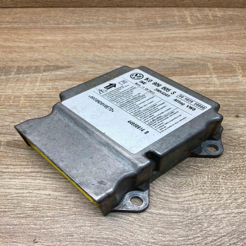 1K0909605S 5WK43411  Airbag control unit/module Skoda Octavia Mk2 (1Z)
