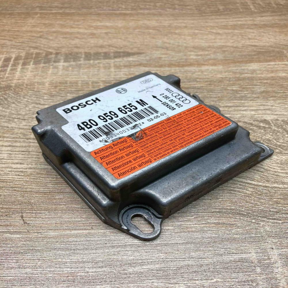 4B0959655M 0285001432  Airbag control unit/module Audi A6 S6 C5 4B