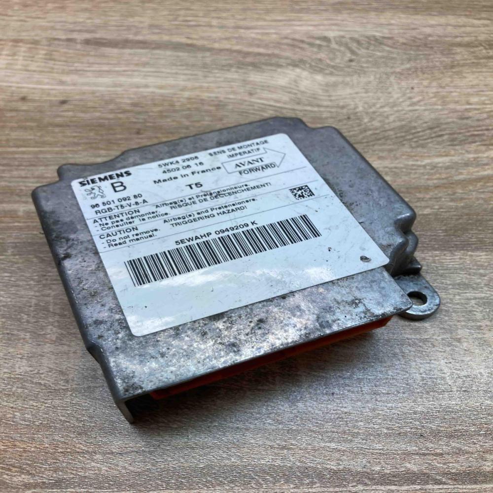 9650109280 5WK42908  Airbag control unit/module Peugeot 307