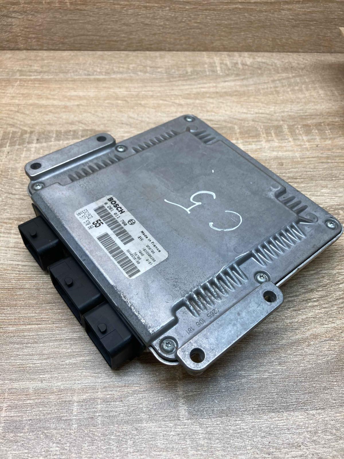 9657157080 0281011780  Engine control unit/module ECU Citroen C5