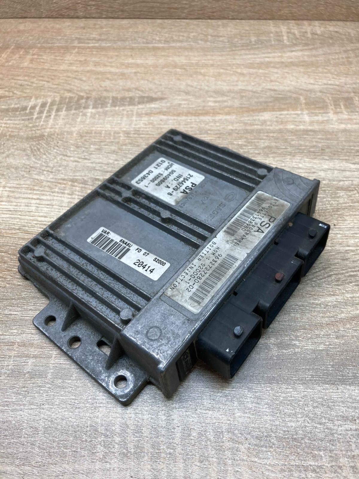 9641338980 9632727280  Engine control unit/module ECU Citroen Xsara