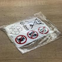 1EA010505  Warning sign high-voltage Other body part Audi E-tron GT