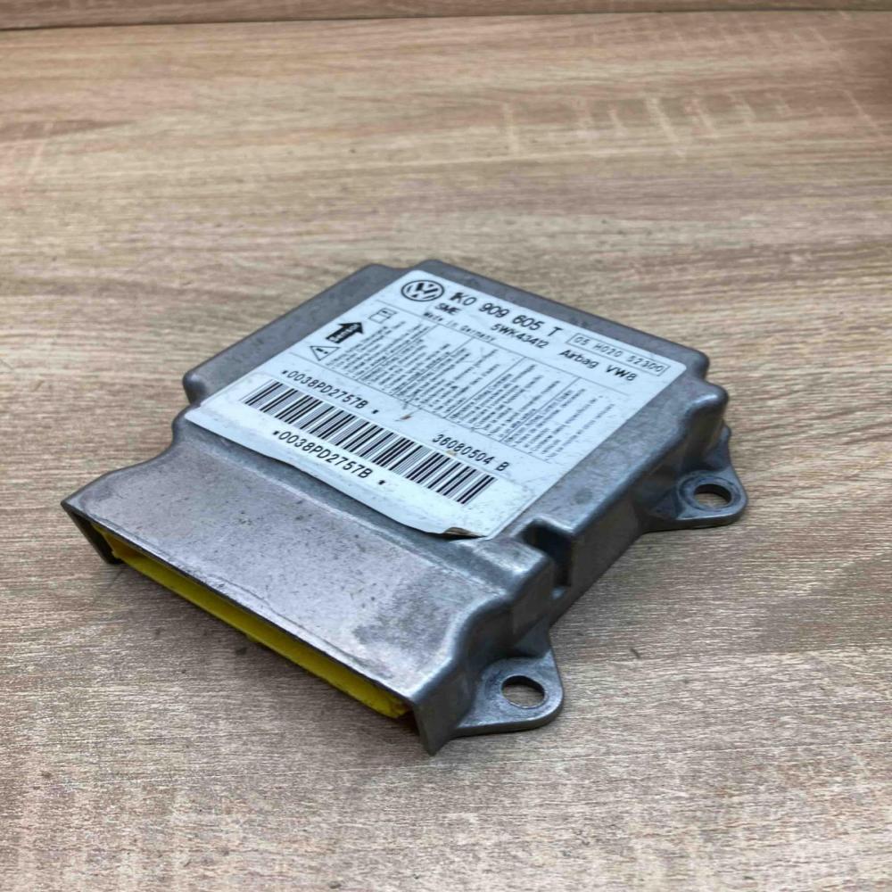 1K0909605T 5WK43412  Airbag control unit/module Volkswagen Golf V