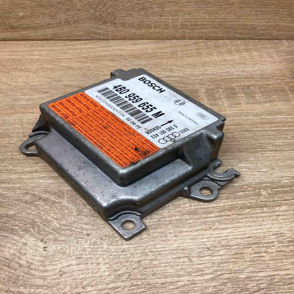 4B0959655M 0285001432  Airbag control unit/module Audi A6 S6 C5 4B
