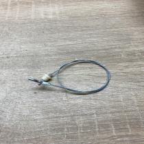 535881595  WAG bowden cable Seat back rest control lever/handle Volkswagen Golf