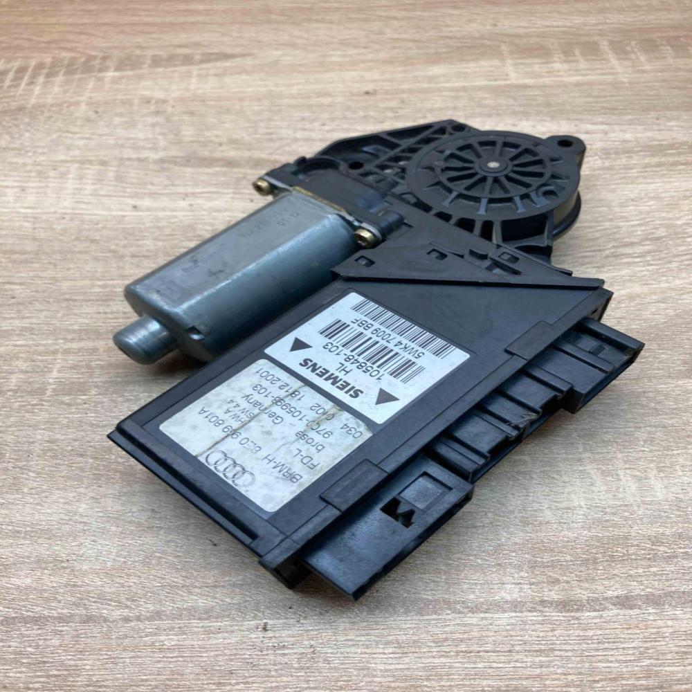 8E0959801A 5WK4 7009 BBF  Rear door window regulator motor Audi A4 S4 B6 8E 8H