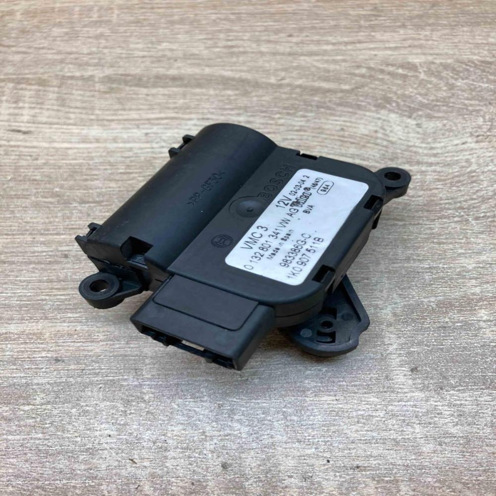 1K0907511B 1K0820915  Air flap motor/actuator Volkswagen Golf VI