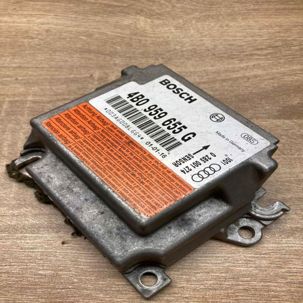 4B0959655G 0285001274  Airbag control unit/module Audi A6 S6 C5 4B