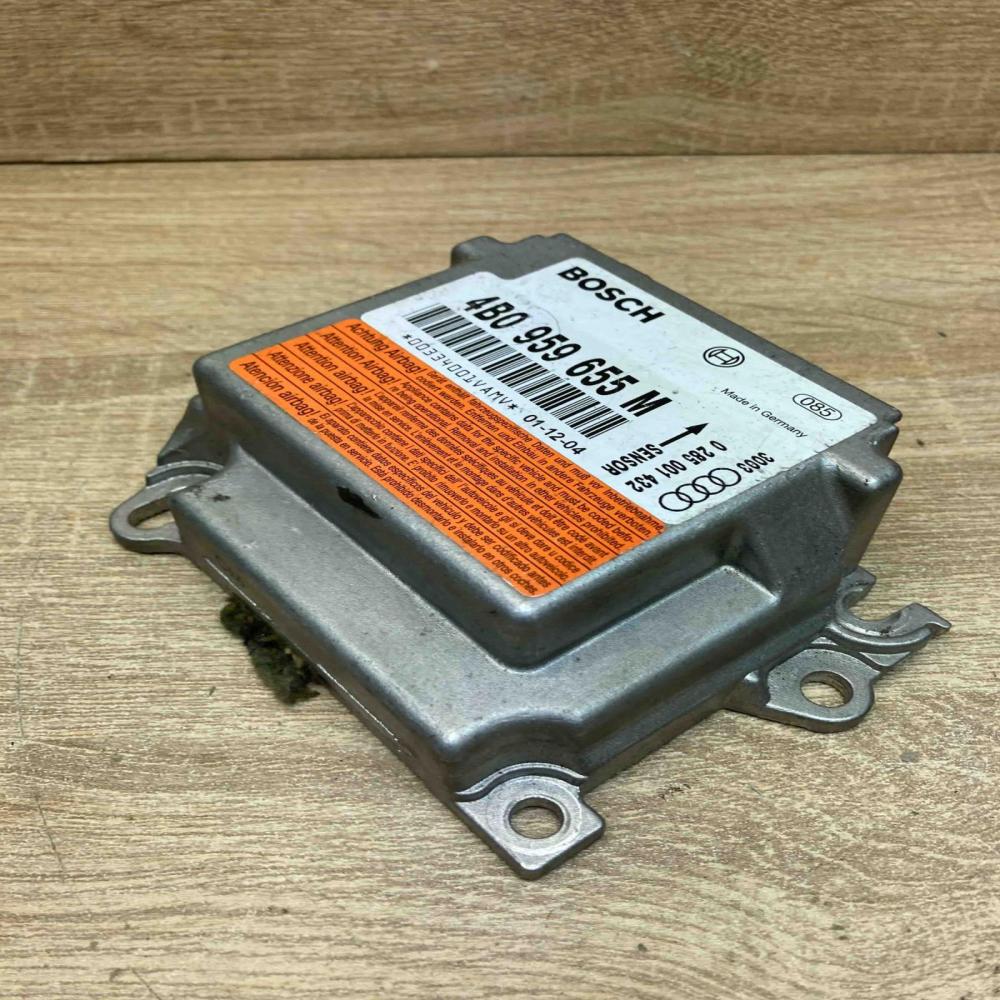 4B0959655M 0285001432  Airbag control unit/module Audi A6 S6 C5 4B
