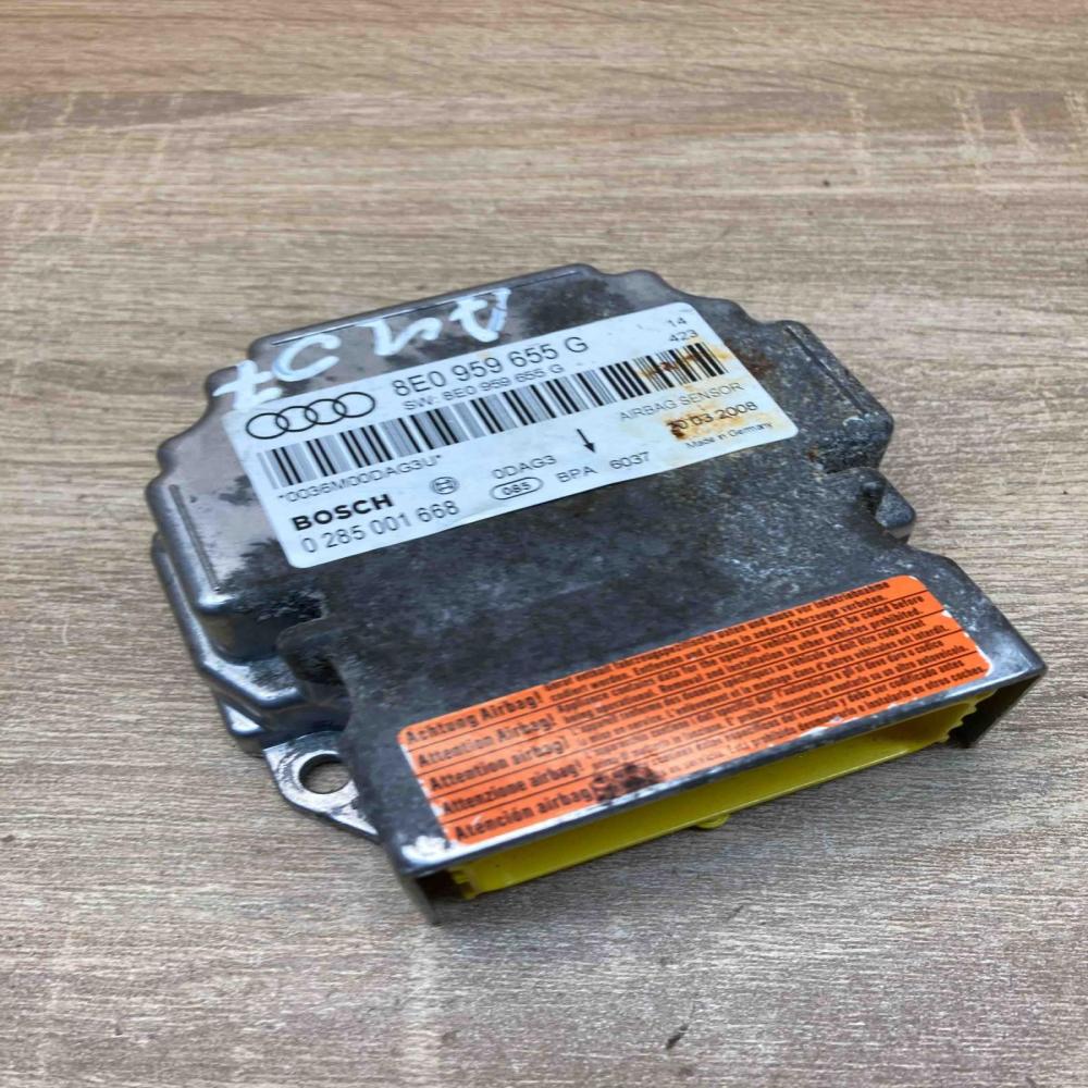8E0959655G 0285001668  Airbag control unit/module Audi A4 S4 B7 8E 8H