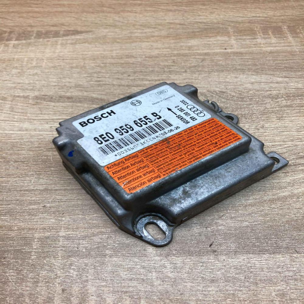 8E0959655B 0285001483  Airbag control unit/module Audi A4 S4 B6 8E 8H