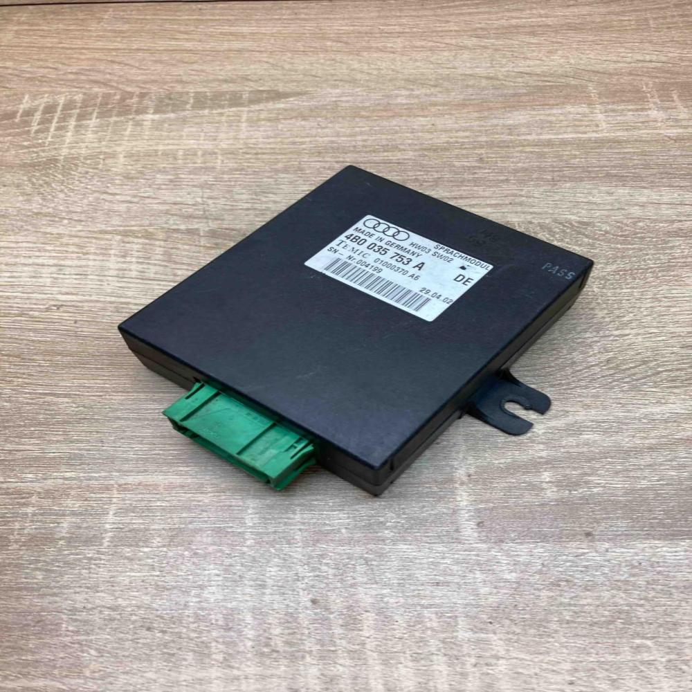 4B0035753A   Voice control module Audi A6 S6 C5 4B