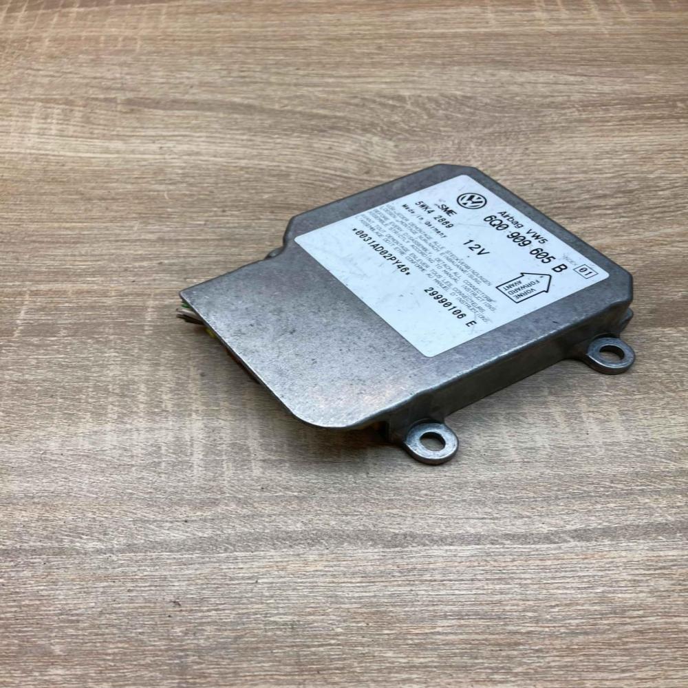 6Q0909605B 5WK42869 With Plug Airbag control unit/module Volkswagen PASSAT B5.5