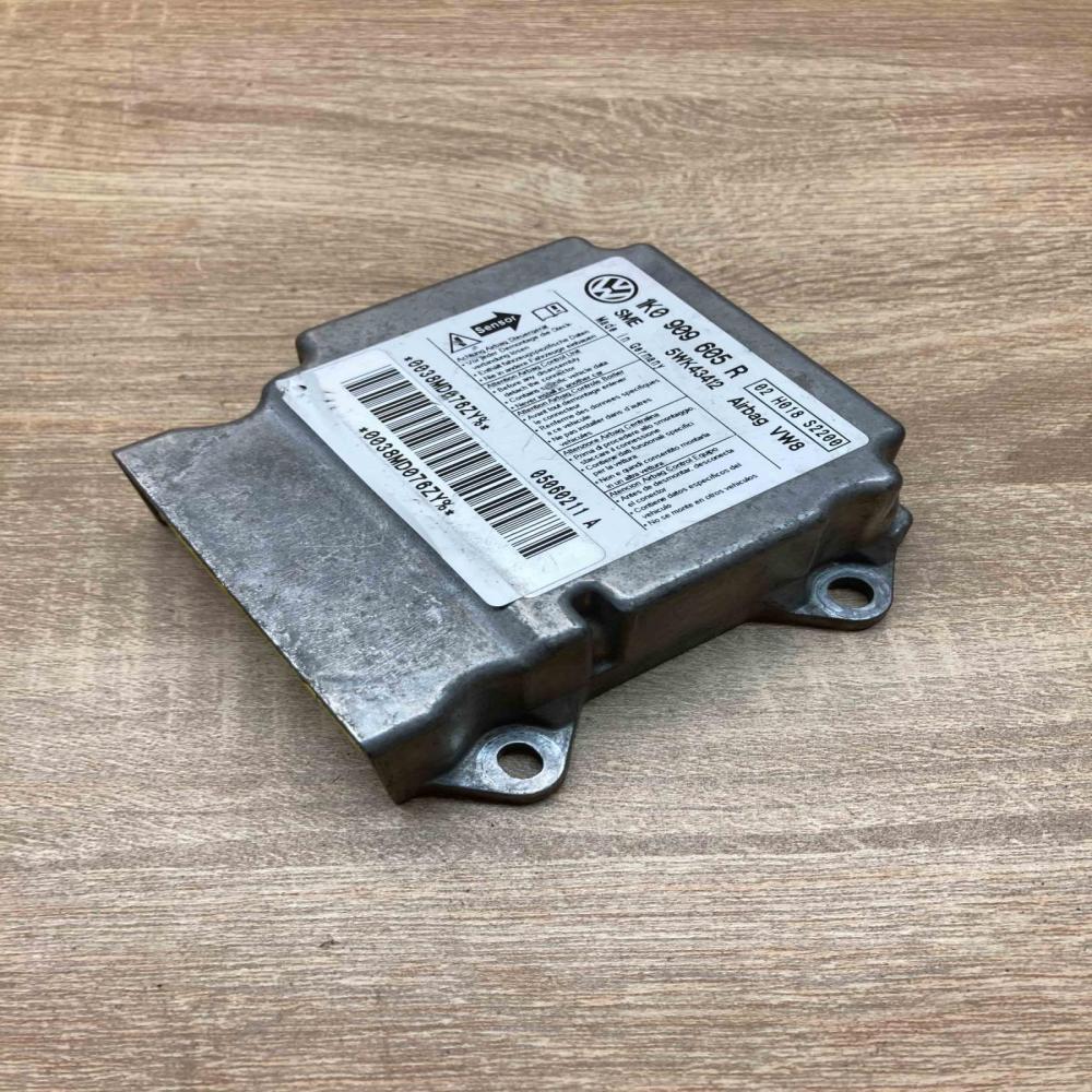1K0909605R 5WK43412  Airbag control unit/module Volkswagen Golf V