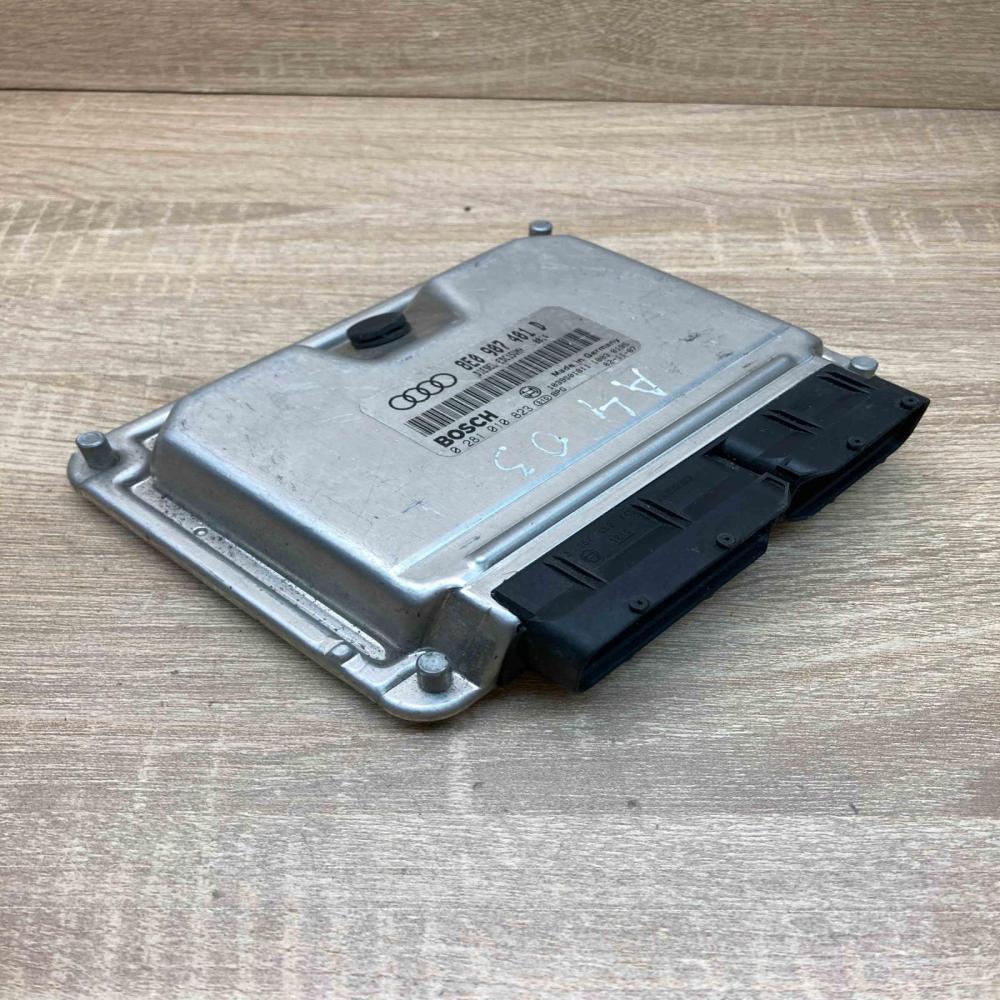 8E0907401D 0281010823 Used  Engine control unit/module ECU Audi A4 S4 B6 8E 8H