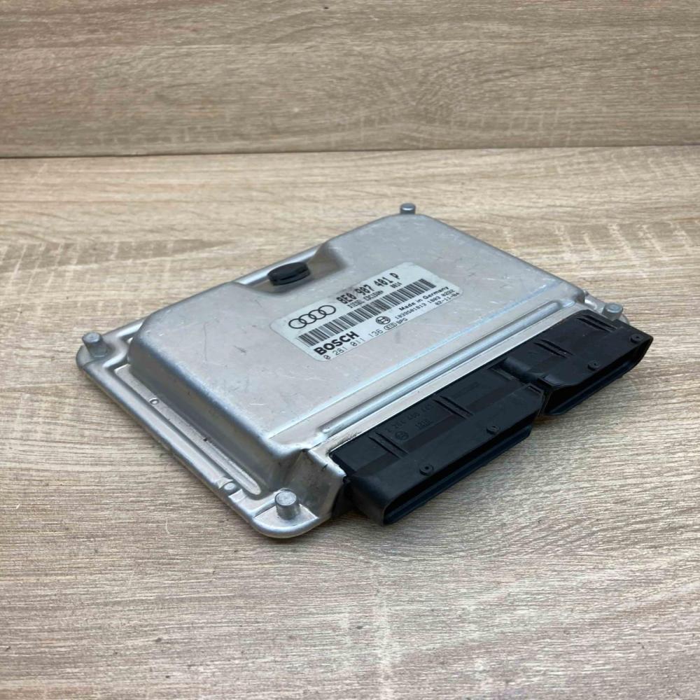 8E0907401P 0281011136  Engine control unit/module ECU Audi A6 S6 C5 4B