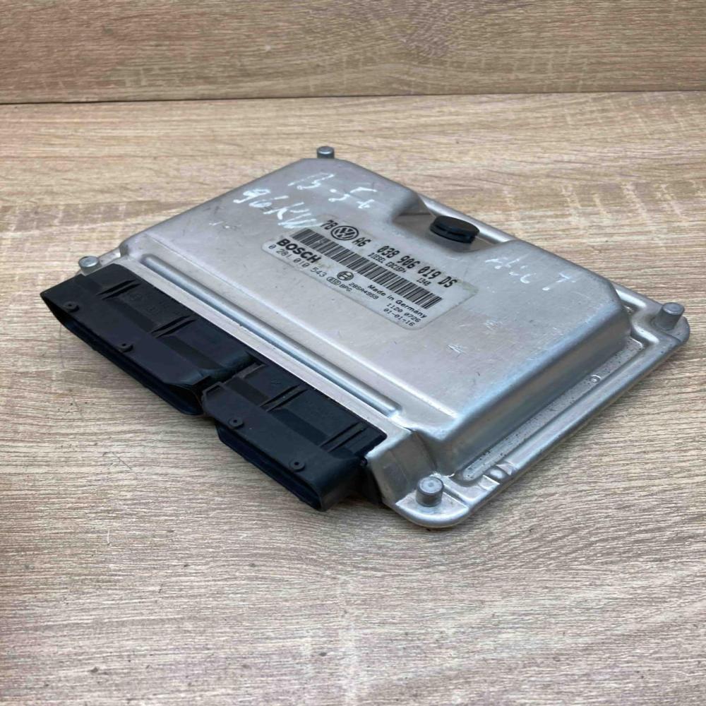 038906019DS 0281010543 Used Engine control unit/module ECU Volkswagen PASSAT B5.