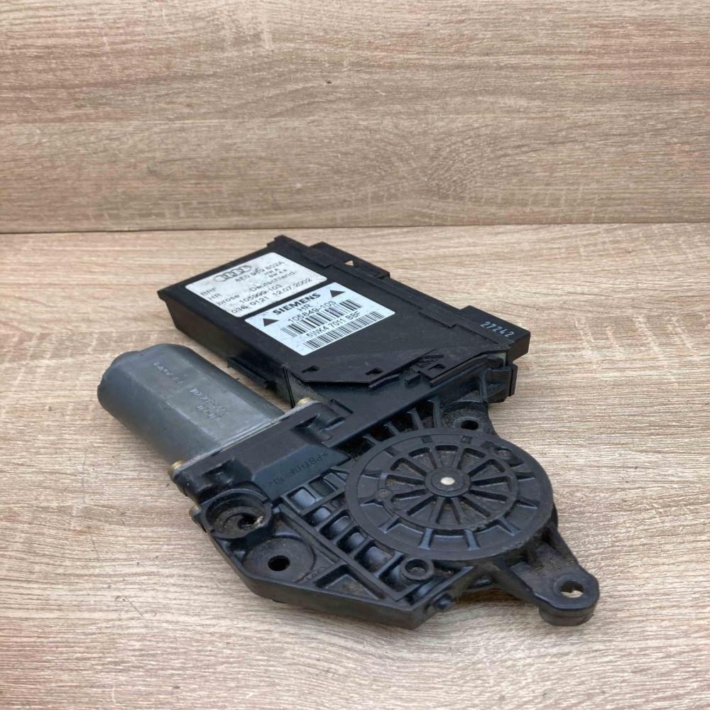 8E0959802A 5WK47011BBF  Rear door window regulator motor Audi A4 S4 B6 8E 8H
