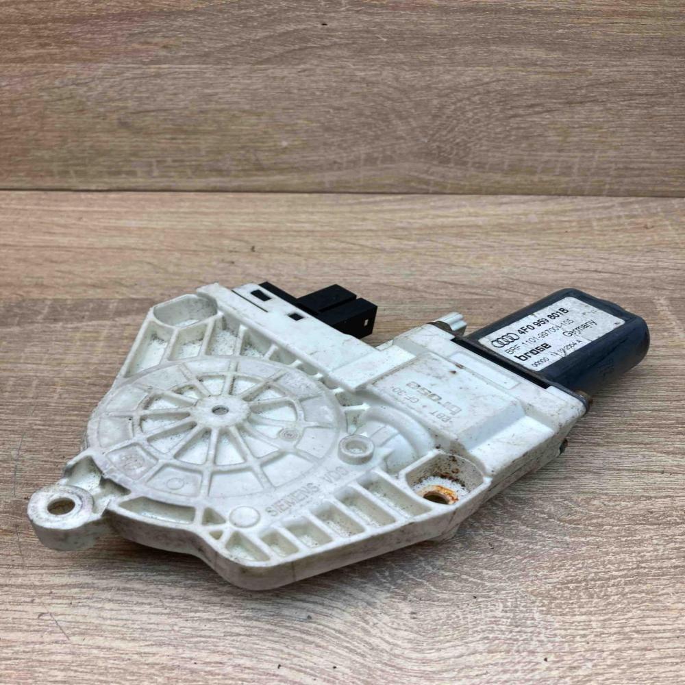 4F0959801B   Front door window regulator motor Audi A6 S6 C6 4F