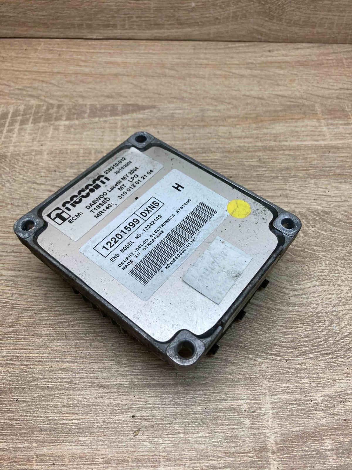 12201599 238310 012 DXNS Engine control unit/module ECU Opel Astra H