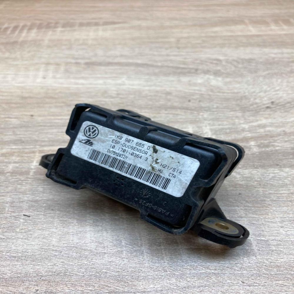 1K0907655D 101701 03643  ESP acceleration yaw rate sensor Volkswagen Caddy