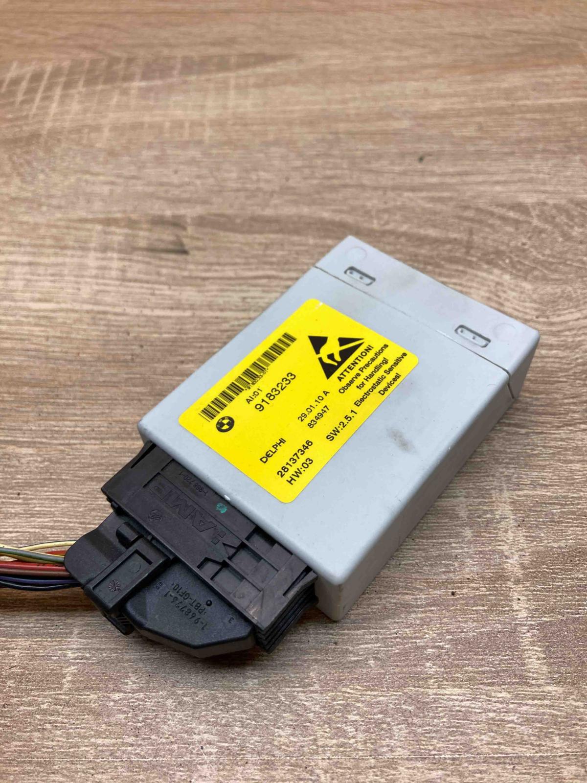 9183233 834947 With Plug Center console control module BMW 5 E60 E61