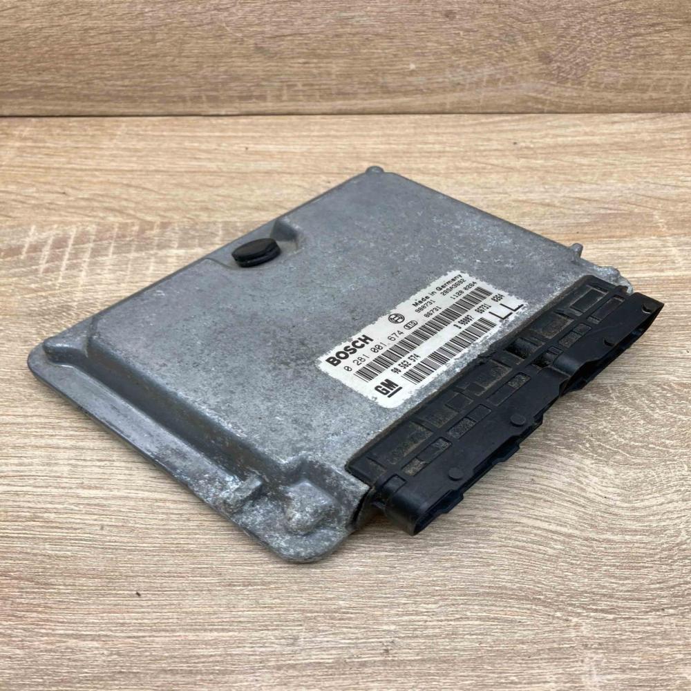 90562574 0281001674 LL Engine control unit/module ECU Opel Astra G