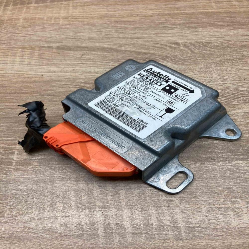 8200381654 605044900 With Plug Airbag control unit/module Renault Kangoo I