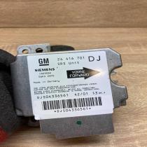 24416701 5WK42975 Main DJ Airbag control unit/module Opel Vectra B
