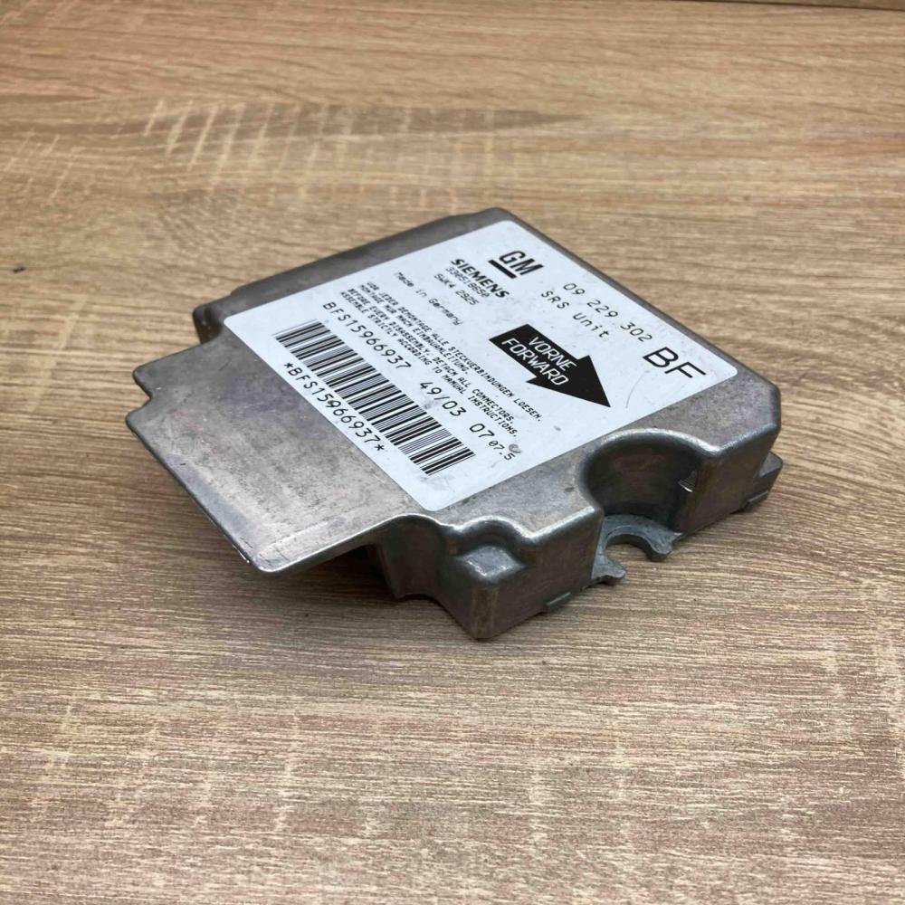 09229302 5WK42925  Airbag control unit/module Opel Astra G