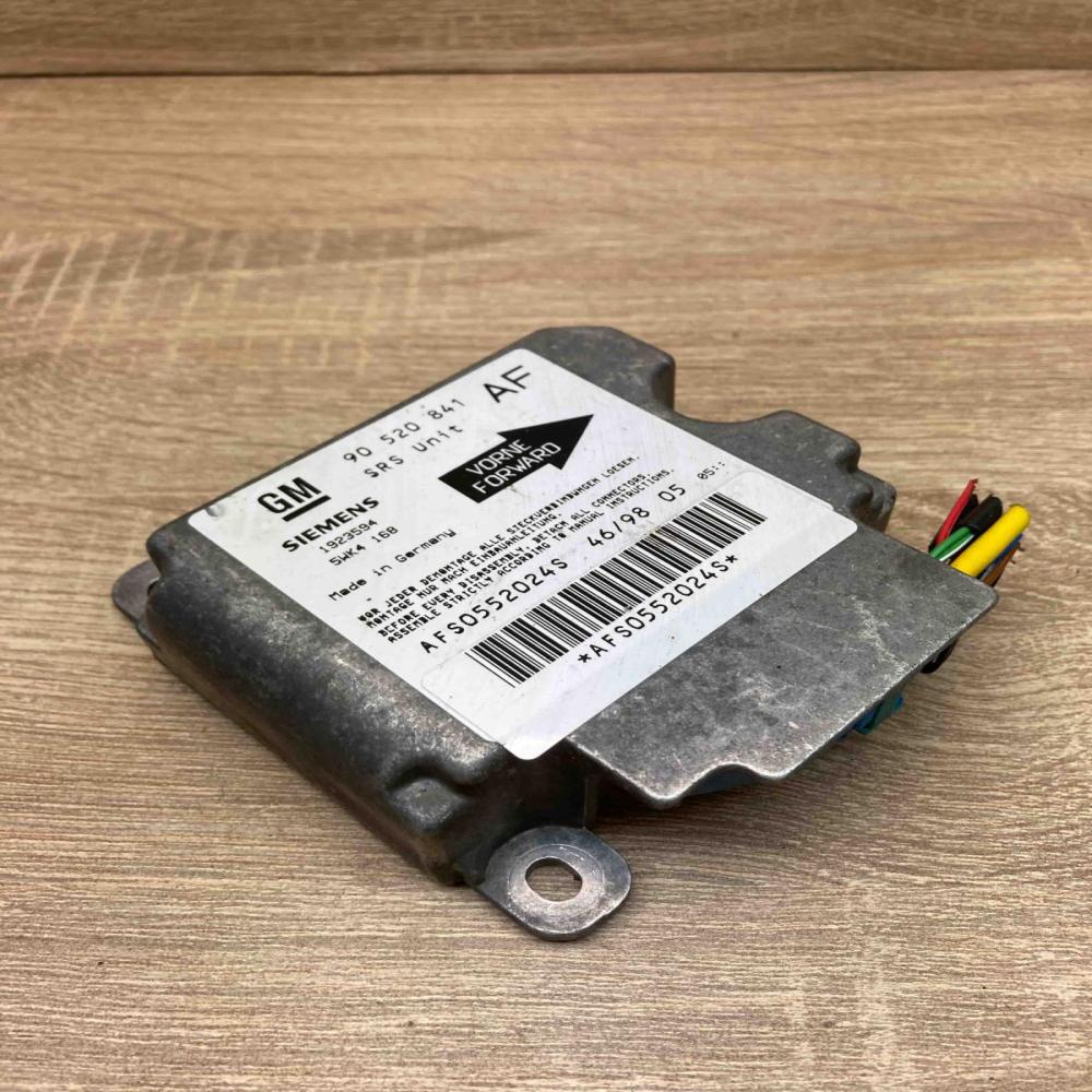 90520841 5WK4168 With Plug Airbag control unit/module Opel Astra G
