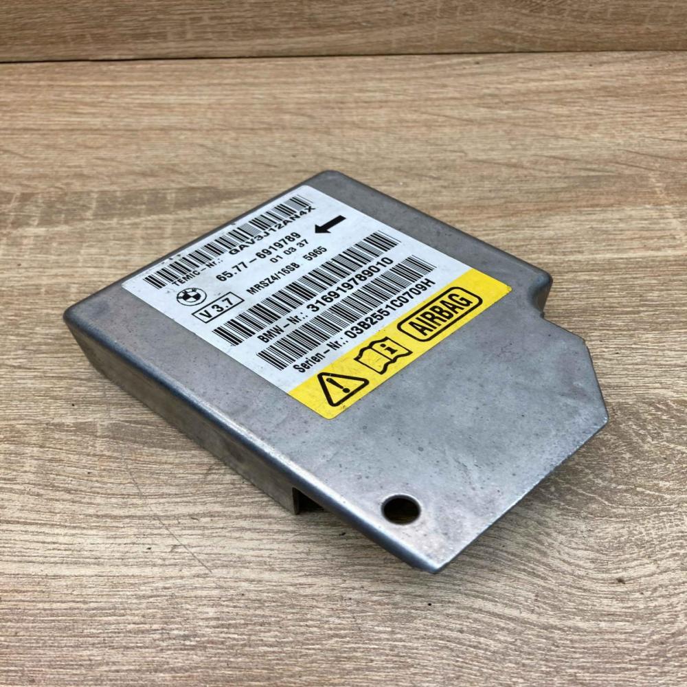 6919789 MRSZ4 16SB V37 Airbag control unit/module BMW 5 E39