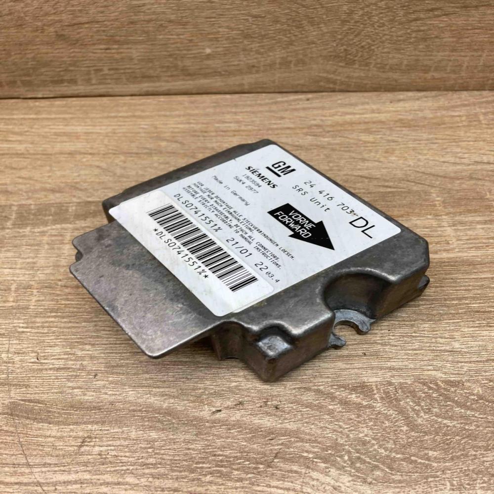 24416703 5WK42977 Used DL Airbag control unit/module Opel Astra G
