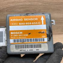 8A0959655C 0285001038 Main Airbag control unit/module Audi A4 S4 B5 8D