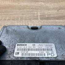 24417169 0281010268 Main PD Engine control unit/module ECU Opel Zafira A